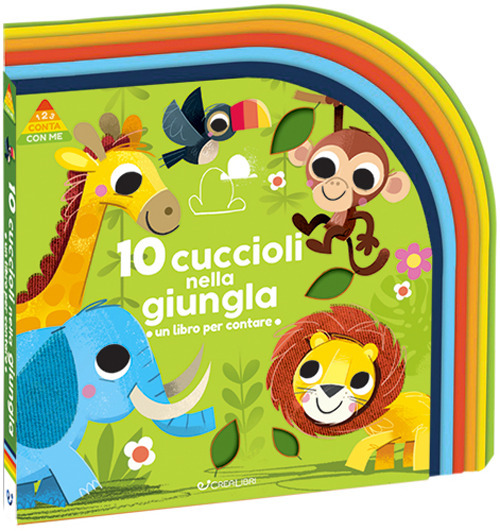 10 cuccioli nella giungla. Ediz. a colori