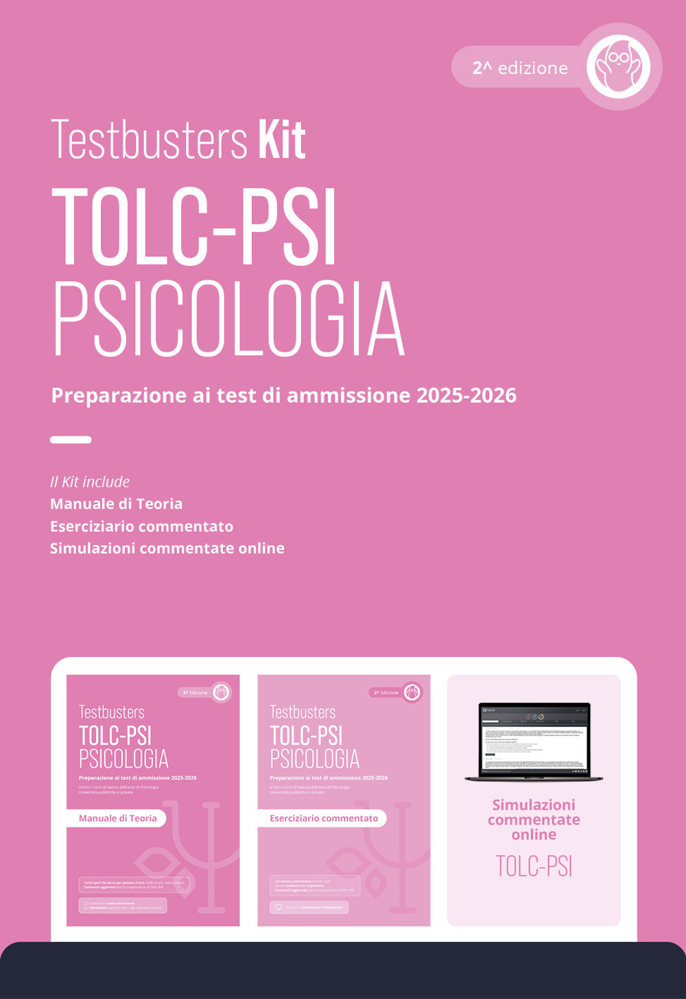 Testbusters TOLC-PSI 2025 - Kit. Con Simulatore Testbusters