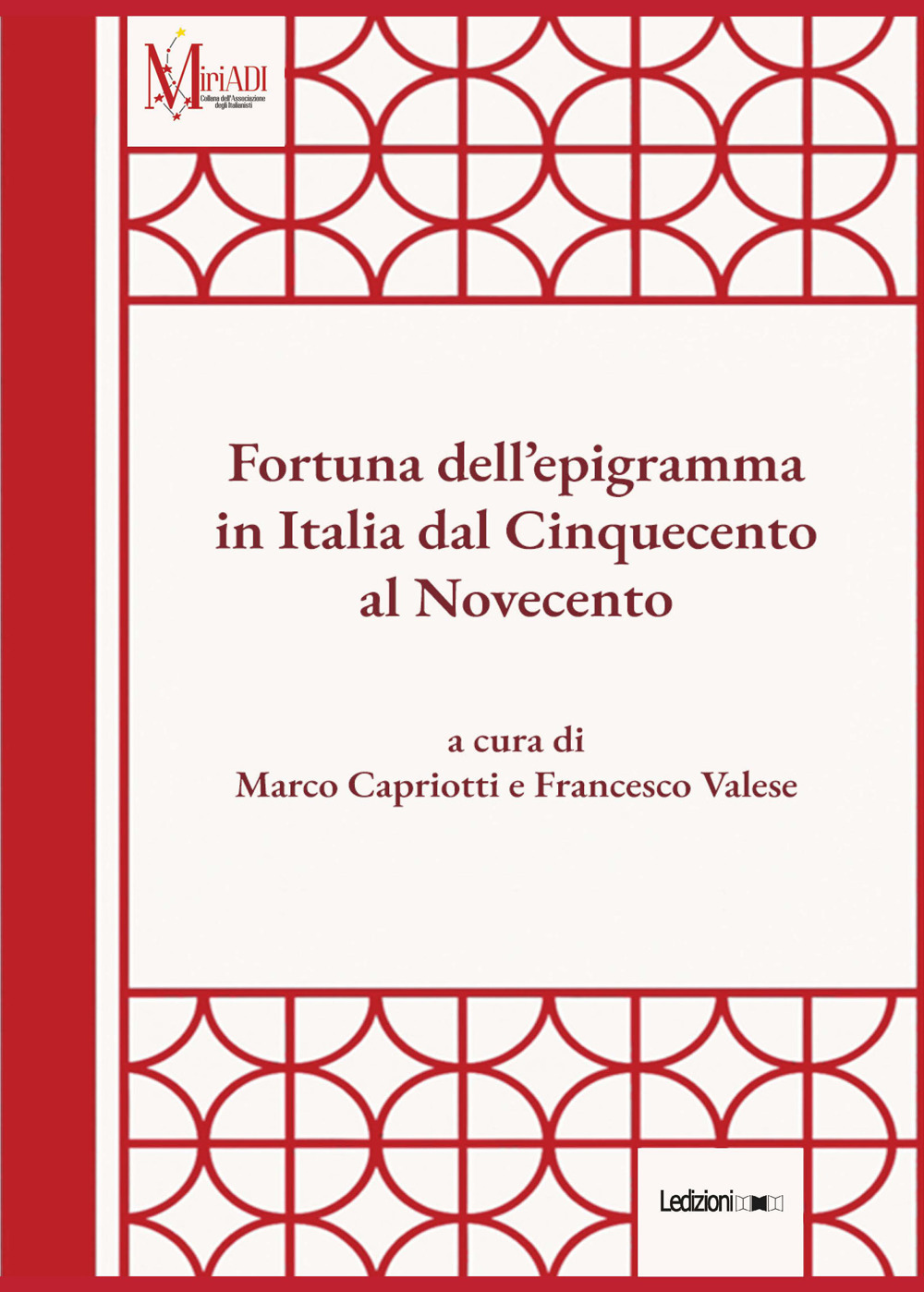 Fortuna dell'epigramma in Italia dal Cinquecento al Novecento