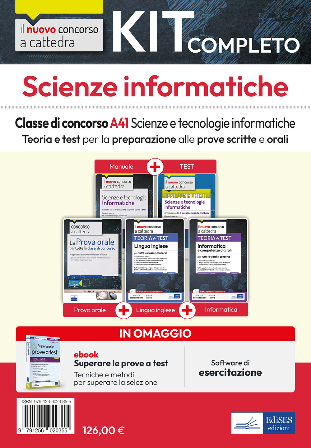 Kit completo scienze informatiche. Classe A41 Scienze e tecnologie informatiche. Teoria e test per la preparazione alle prove scritte e orali. Con e-book. Con software di simulazione