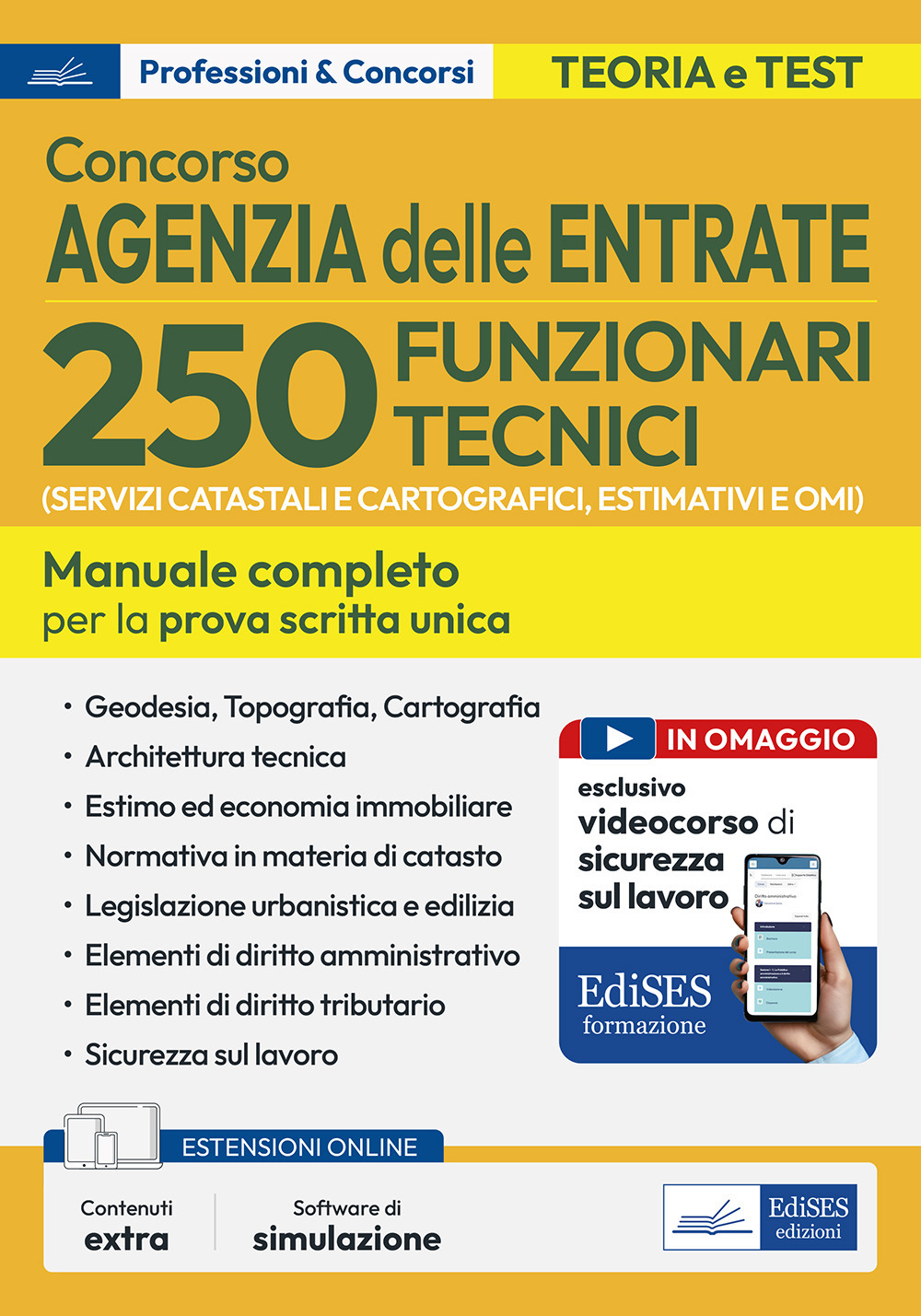 Concorso 250 funzionari tecnici Agenzia delle Entrate