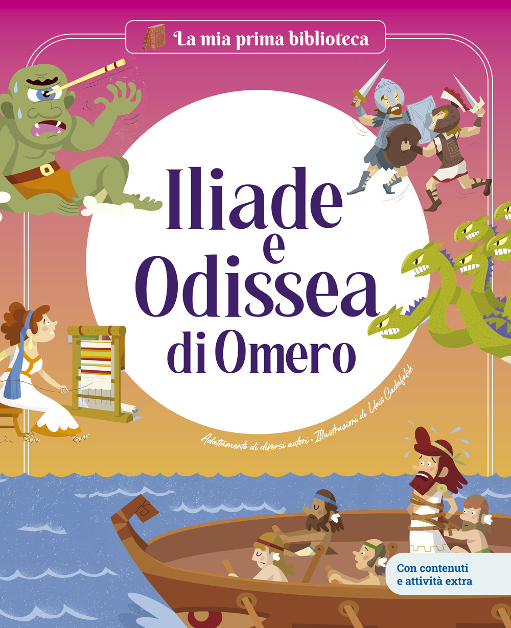 Iliade e Odissea di Omero. Ediz. a colori