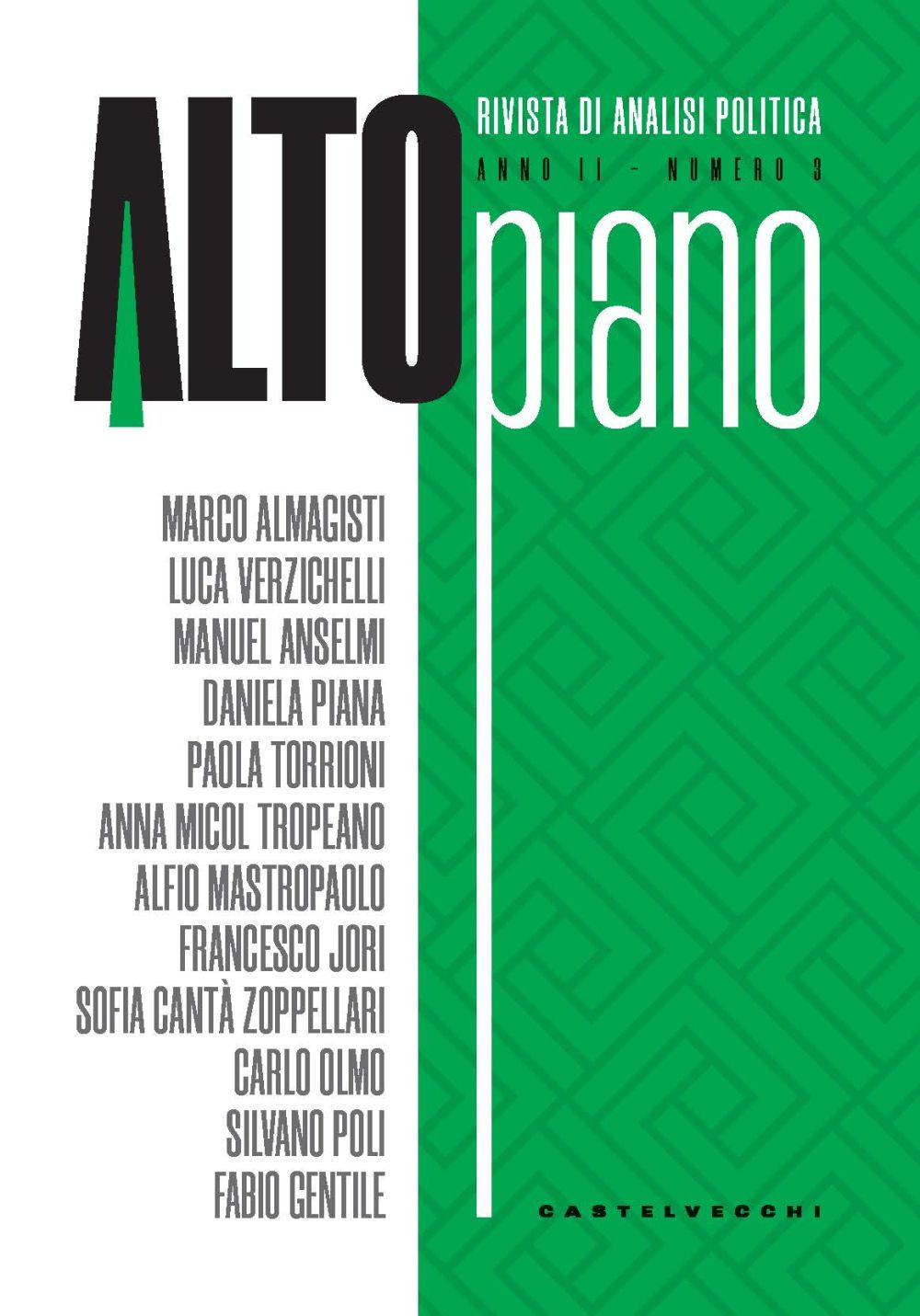 Altopiano. Rivista di analisi politica (2023). Vol. 3