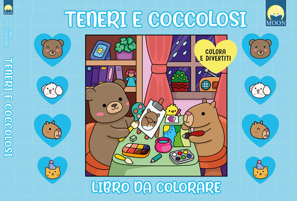 Teneri & coccolosi. Libro da colorare. Ediz. illustrata