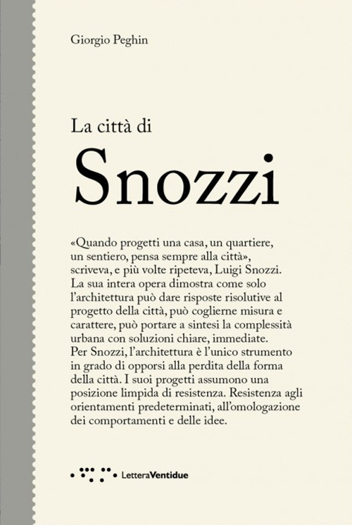 La città di Snozzi