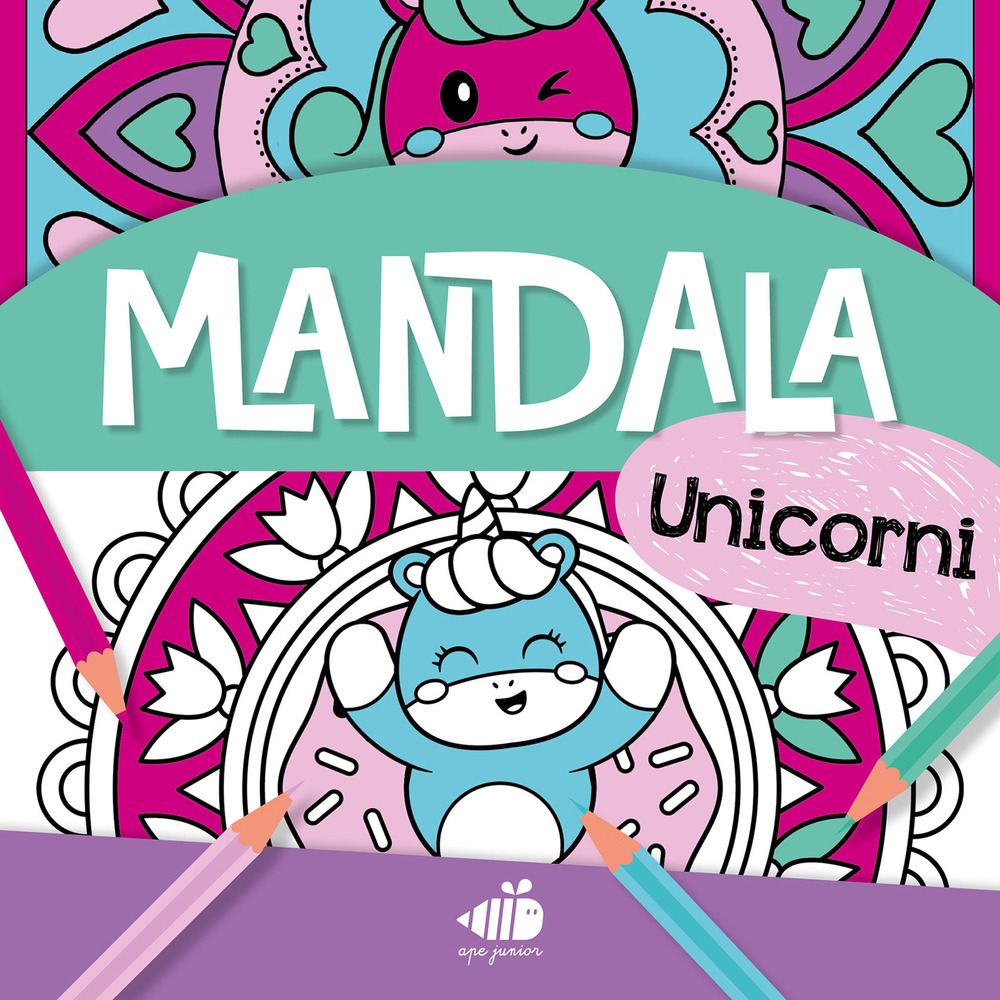 Mandala junior. Unicorni. Ediz. a colori