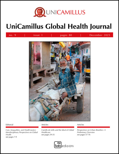 UGHJ. UniCamillus Global Health Journal (2025). Vol. 9