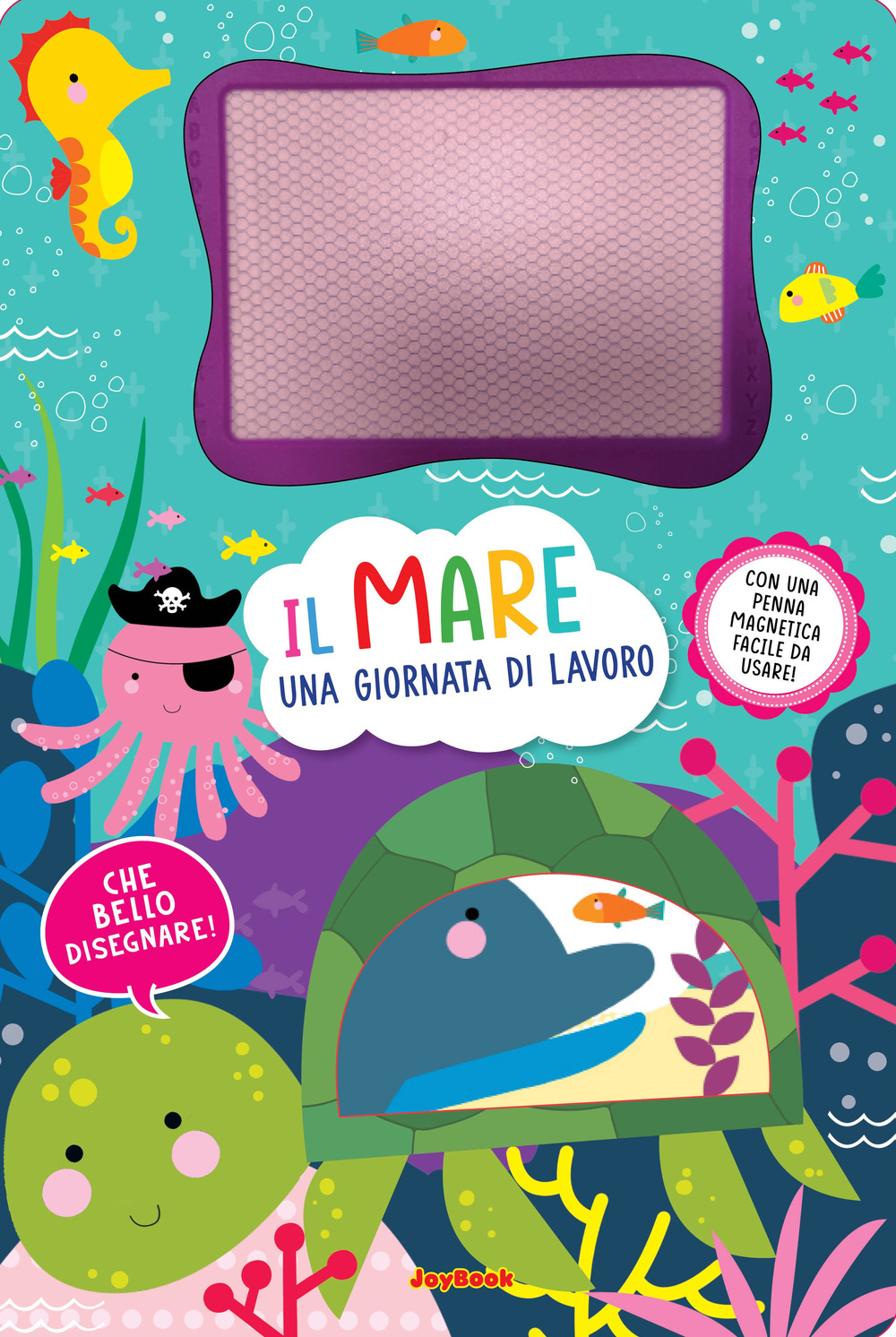 Il mare. Una giornata di lavoro. Lavagnette magiche. Ediz. illustrata. Con penna magnetica