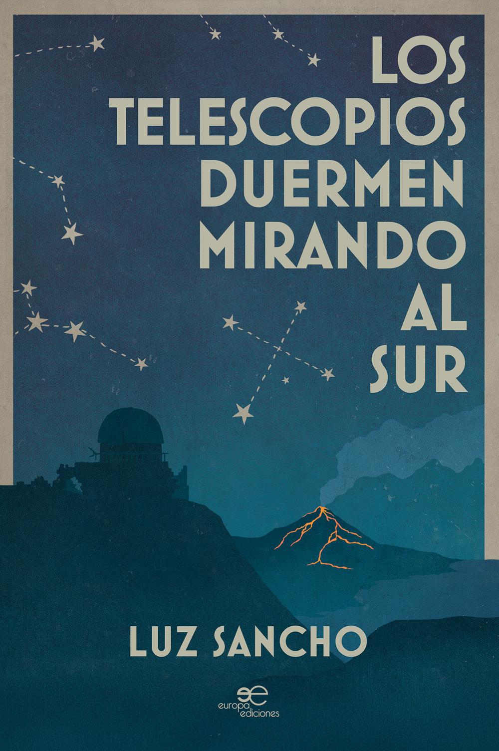 Los telescopios duermen mirando al Sur