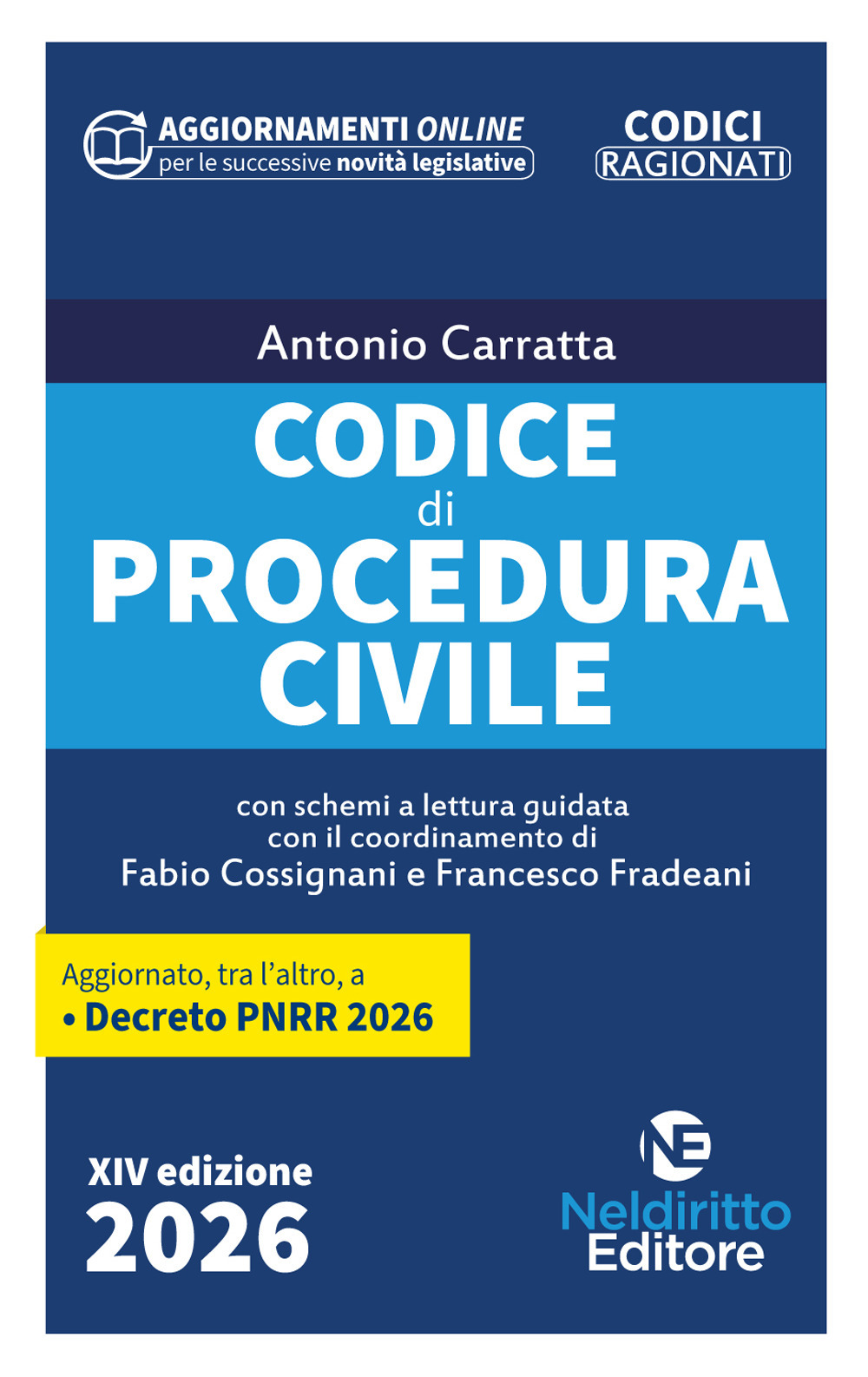 Codice di procedura civile ragionato 2026