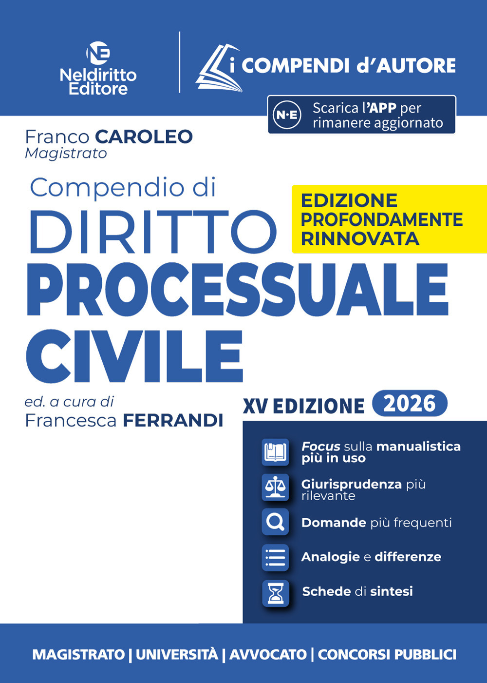 Compendio di procedura civile 2026