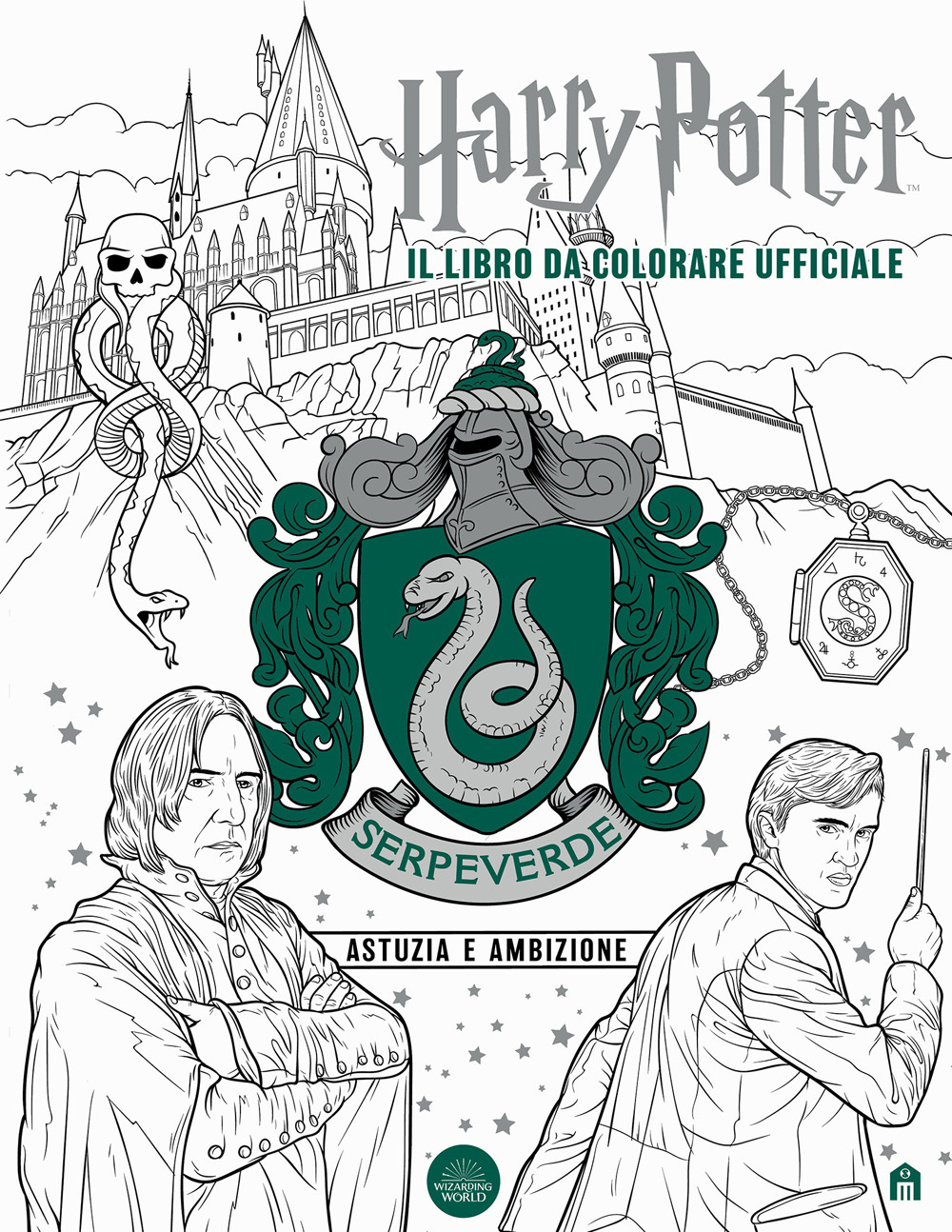 Harry Potter. Serpeverde: astuzia e ambizione. Il libro da colorare ufficiale