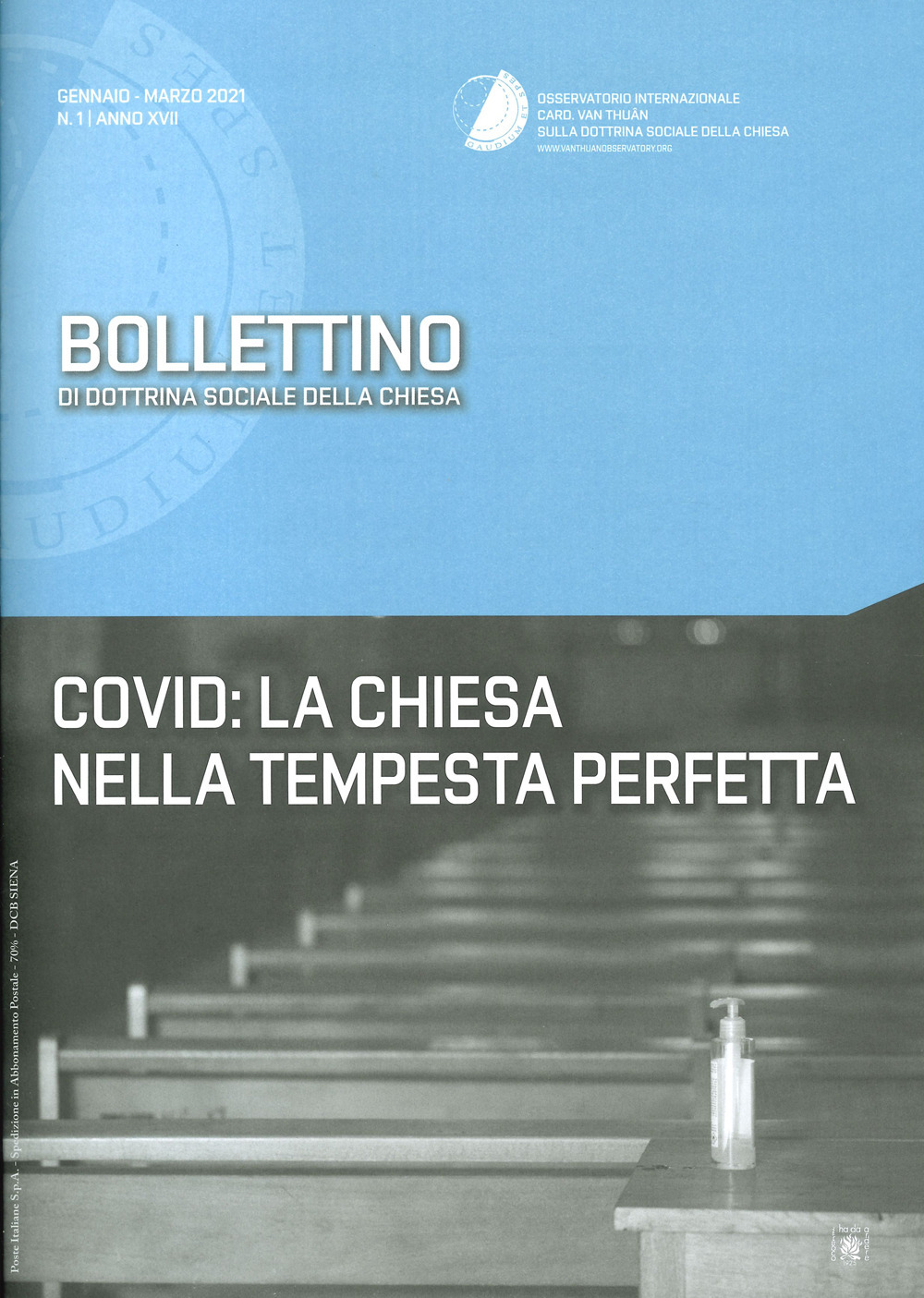 Bollettino di dottrina sociale della Chiesa (2021). Vol. 1