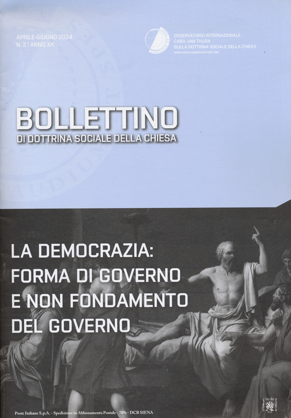 Bollettino di dottrina sociale della Chiesa (2024). Vol. 2