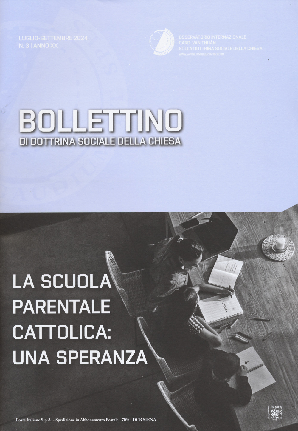 Bollettino di dottrina sociale della Chiesa (2024). Vol. 3