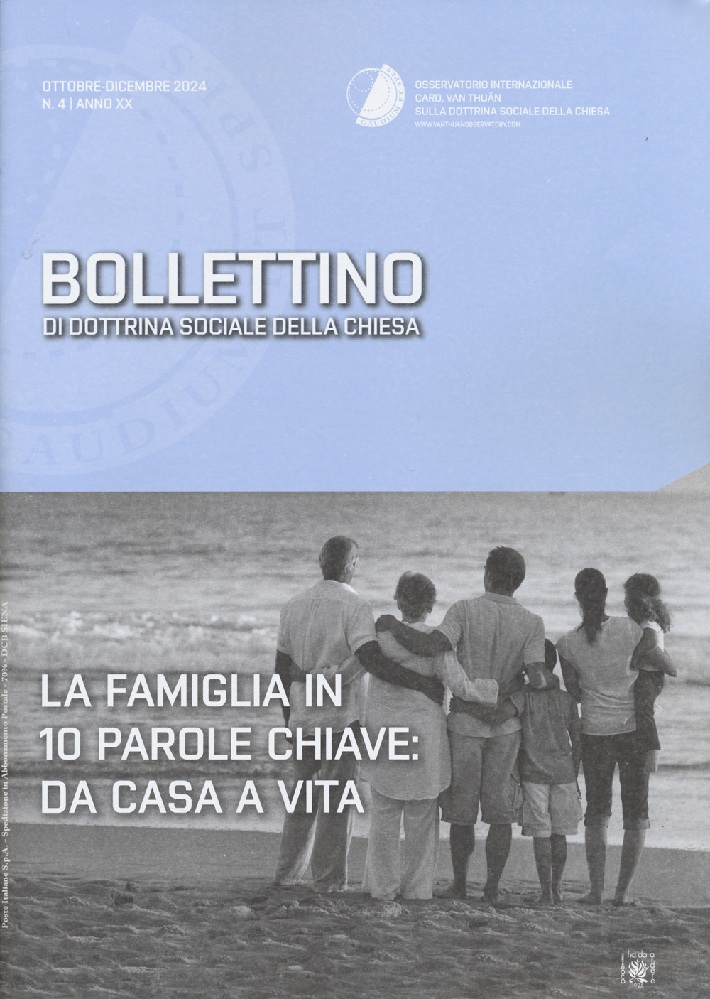 Bollettino di dottrina sociale della Chiesa (2024). Vol. 4