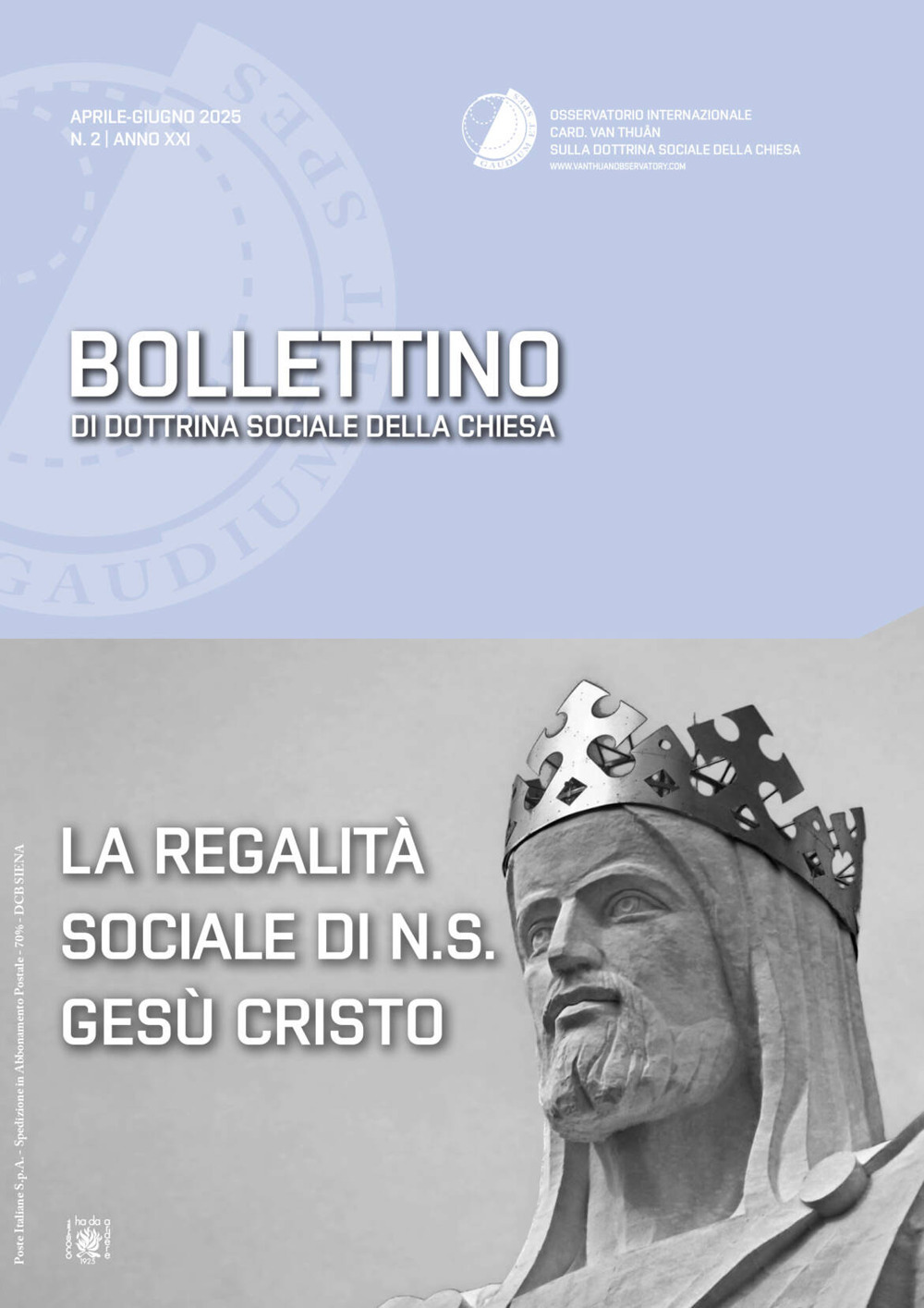 Bollettino di dottrina sociale della Chiesa (2025). Vol. 2