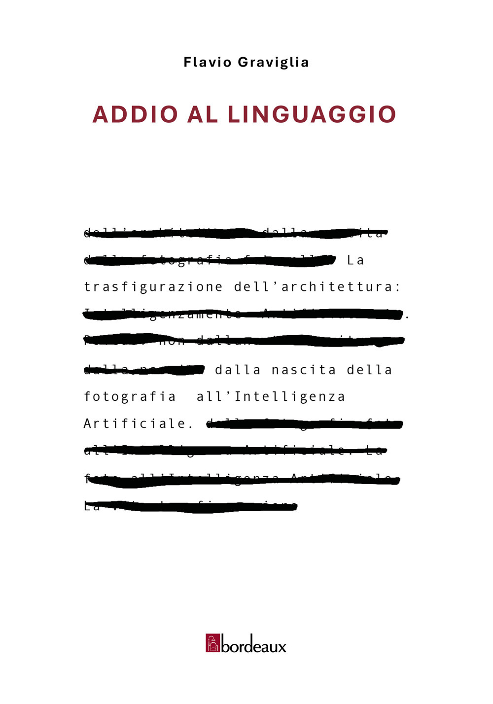 Addio al linguaggio
