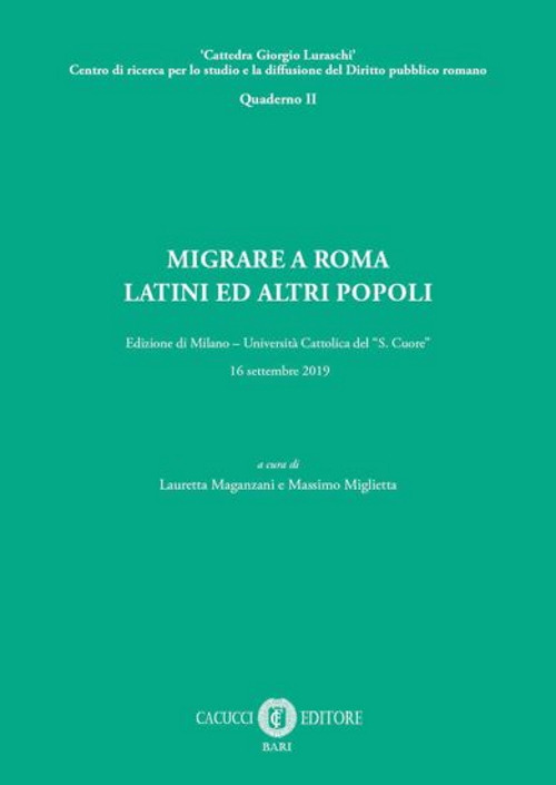 Migrare a Roma. Latini e altri popoli