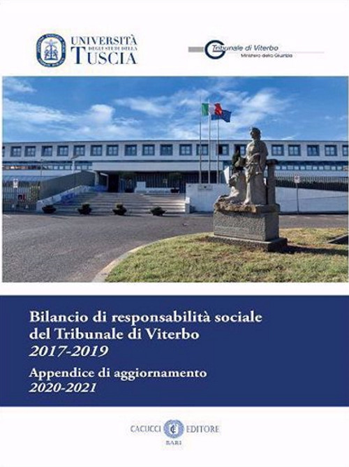 Bilancio di responsabilità sociale del Tribunale di Viterbo 2017-2019