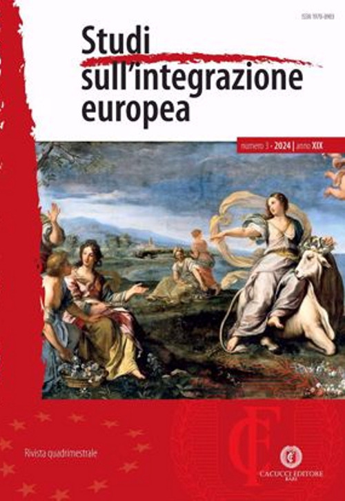 Studi sull'integrazione europea (2024). Vol. 3