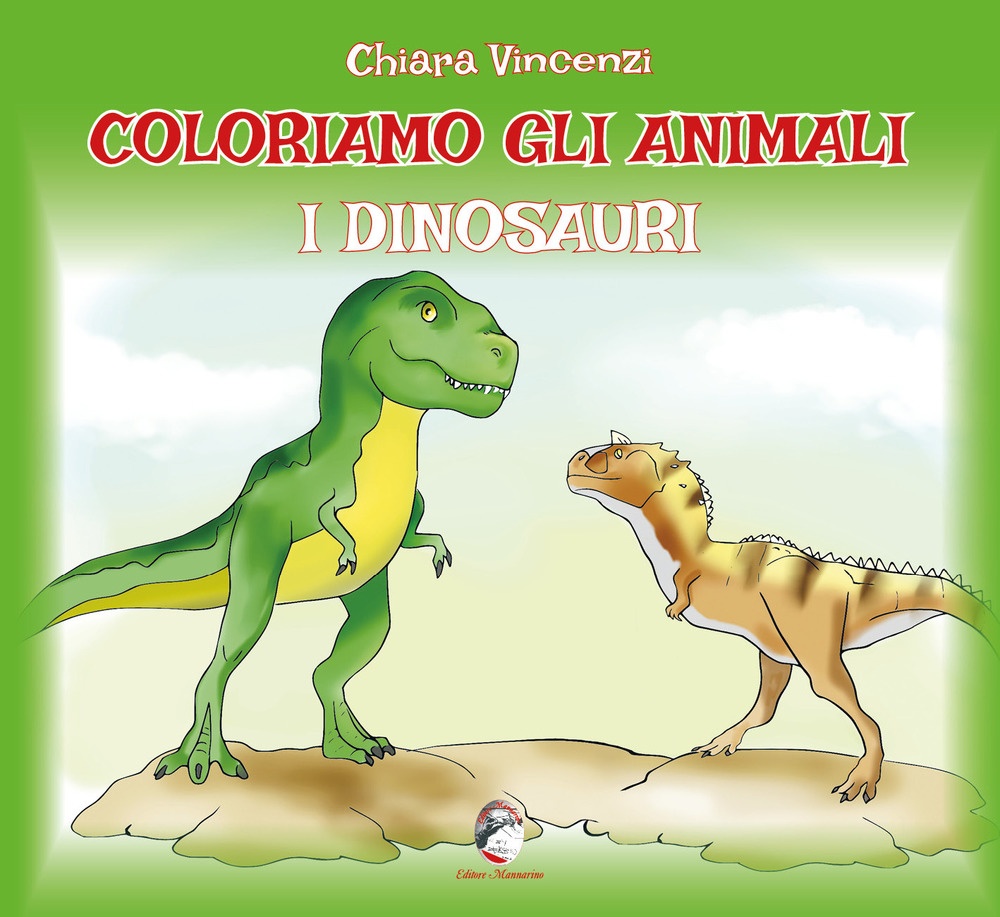 Coloriamo gli animali. I dinosauri