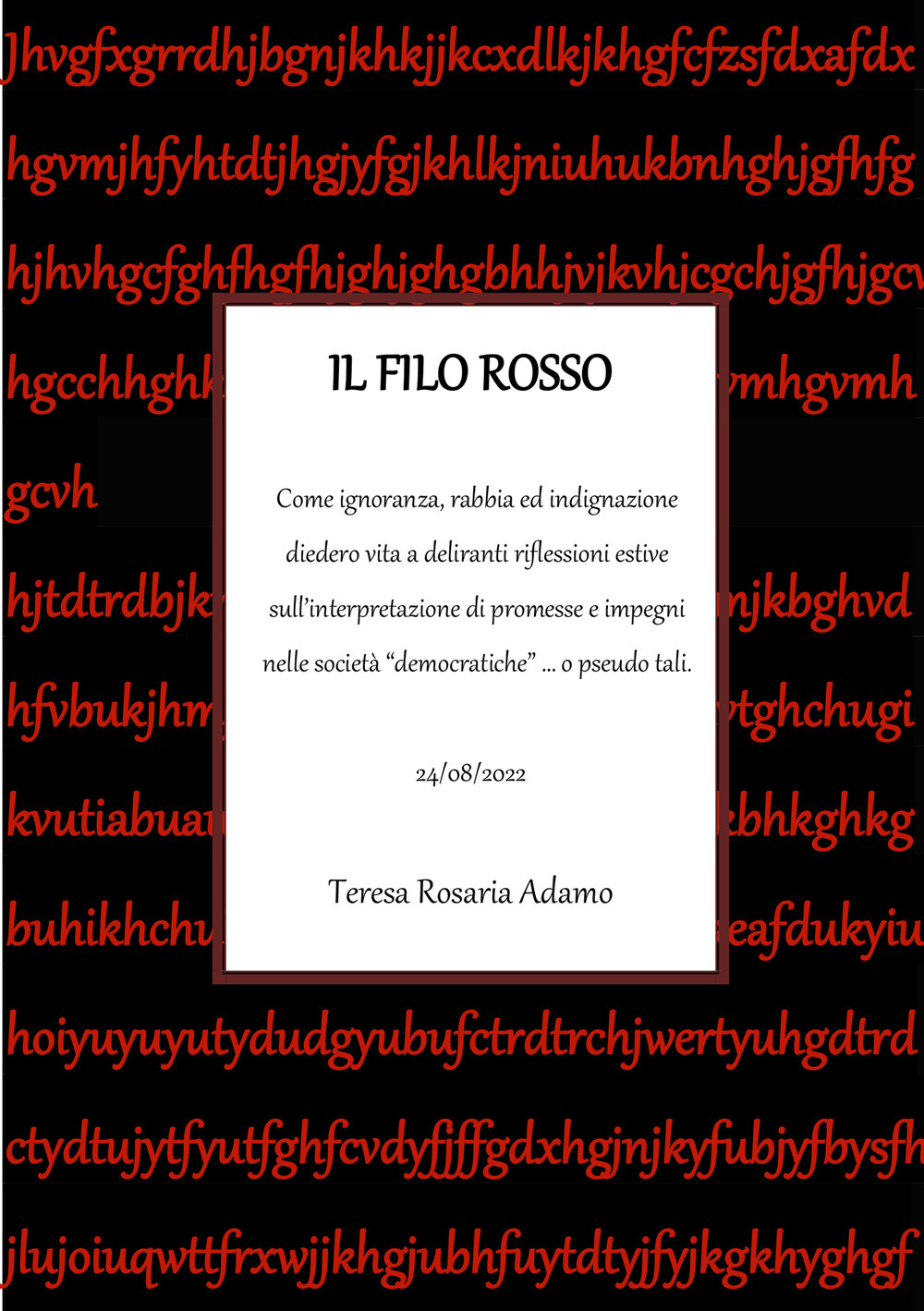 Il filo rosso