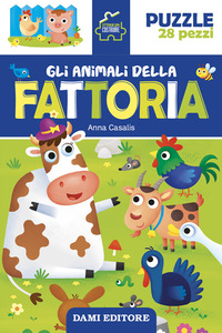 ANIMALI DELLA FATTORIA STORIE DA COSTRUIRE EDIZ. A COLORI. CON PUZZLE 28 PEZZI (GLI) di...