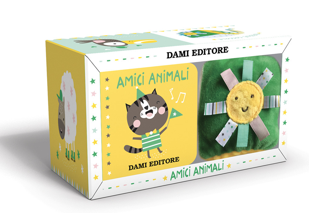 Amici animali. Morbide coccole. Ediz. a colori. Con cubo morbido