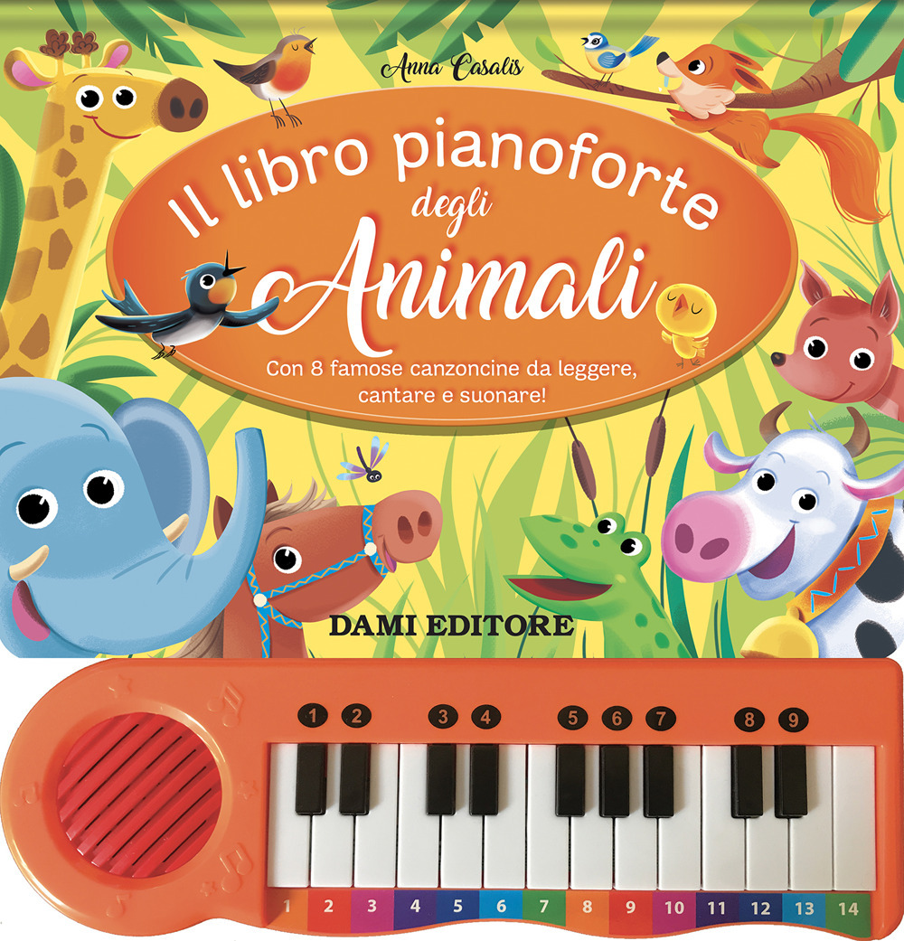 Il libro pianoforte degli animali. Ediz. a colori. Con QR-Code