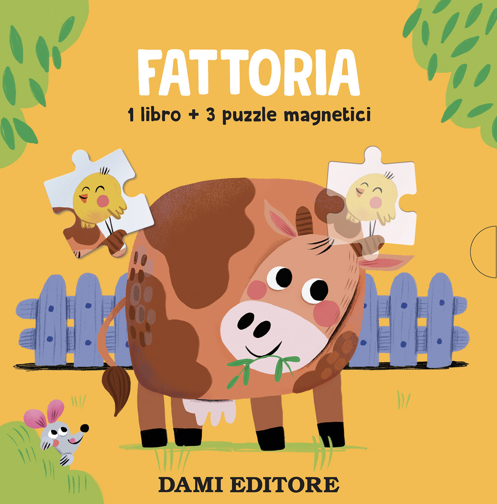 Fattoria. Libri con puzzle magnetici. Ediz. a colori. Con 3 puzzle