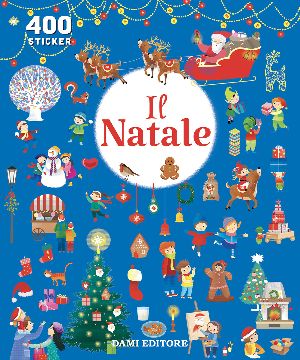 Natale. 400 stickers. Ediz. a colori