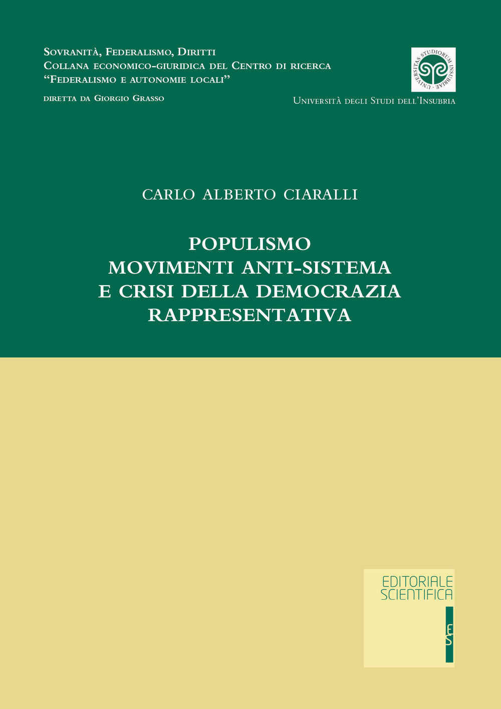 Populismo, movimenti anti-sistema e crisi della democrazia rappresentativa