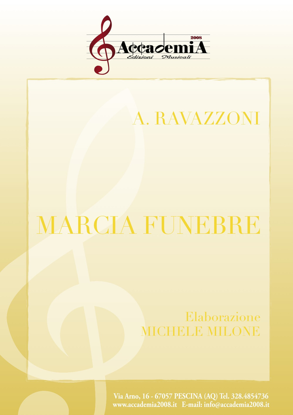 Marcia funebre. Ediz. a spirale