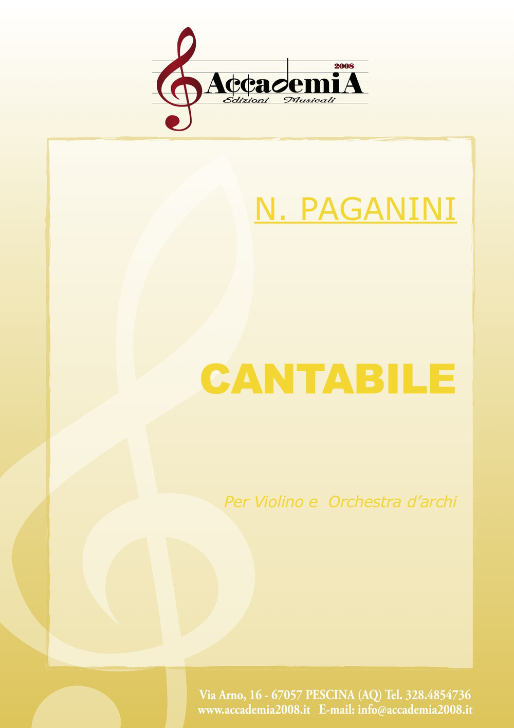 Cantabile. Ediz. a spirale