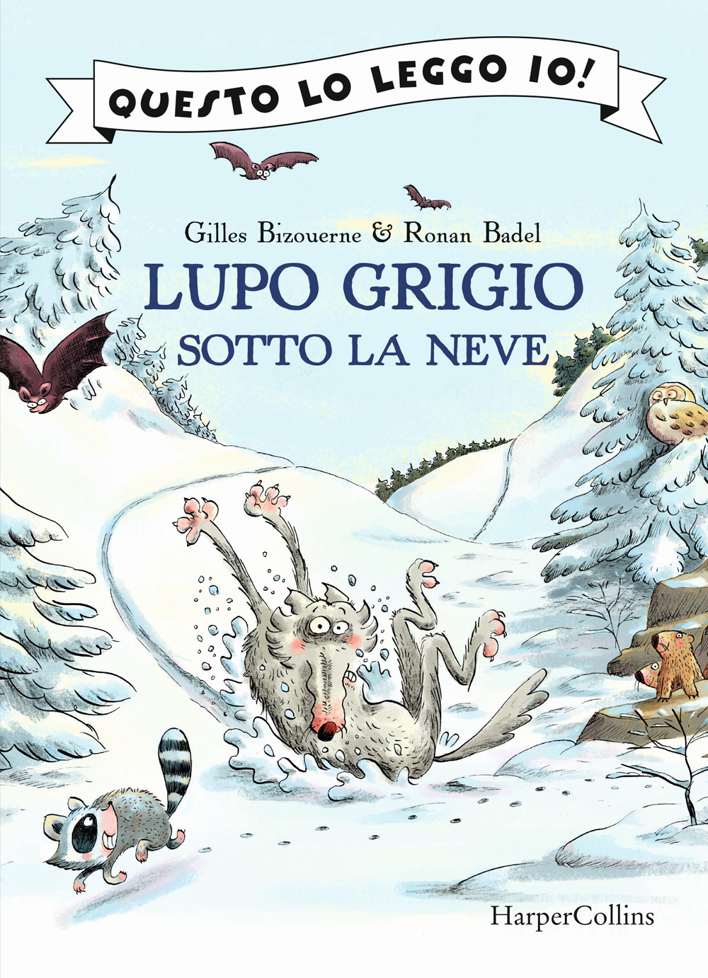 Lupo Grigio sotto la neve. Ediz. a colori