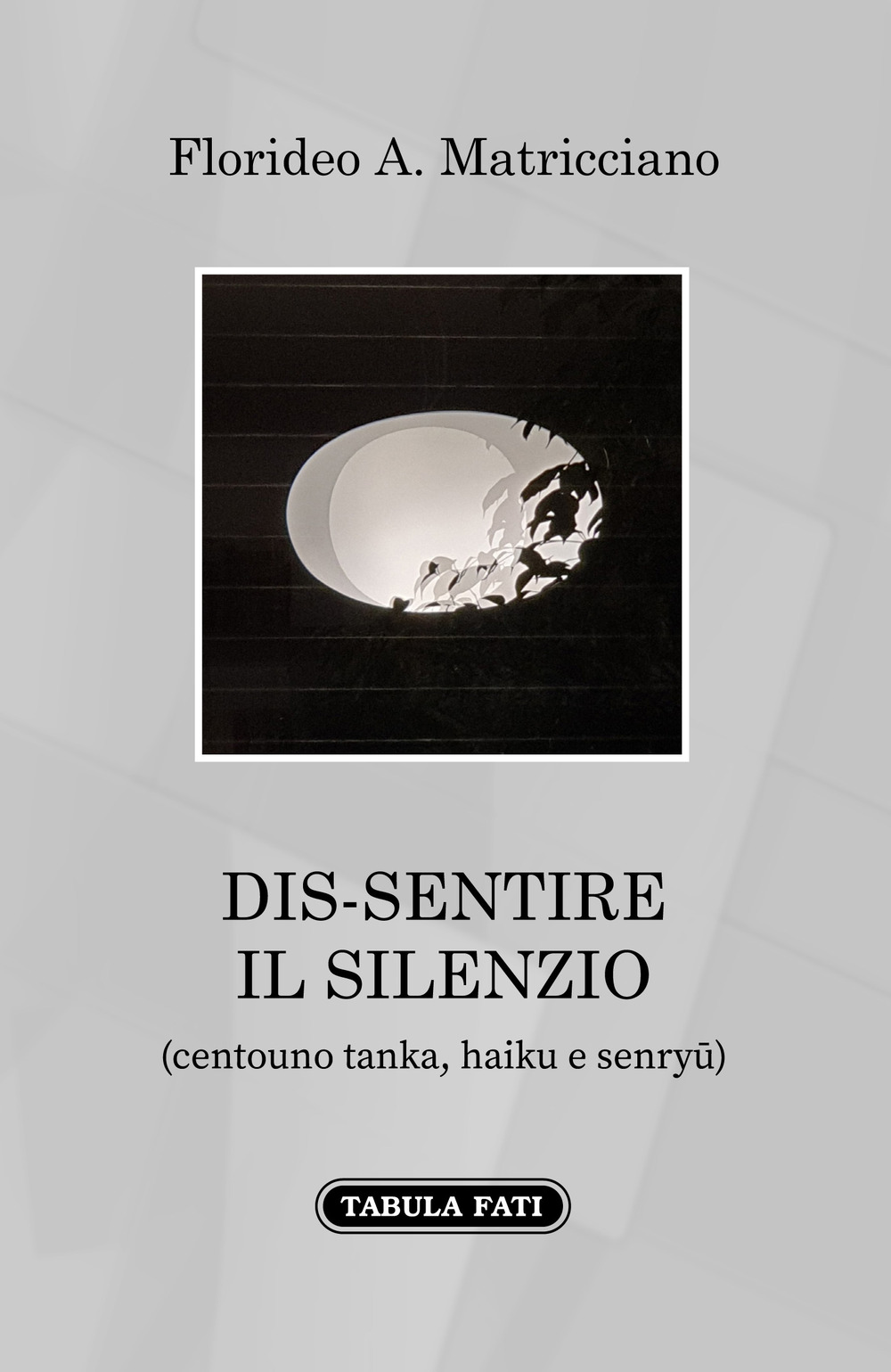 Dis-sentire il silenzio. (Centouno tanka, haiku e senryu)