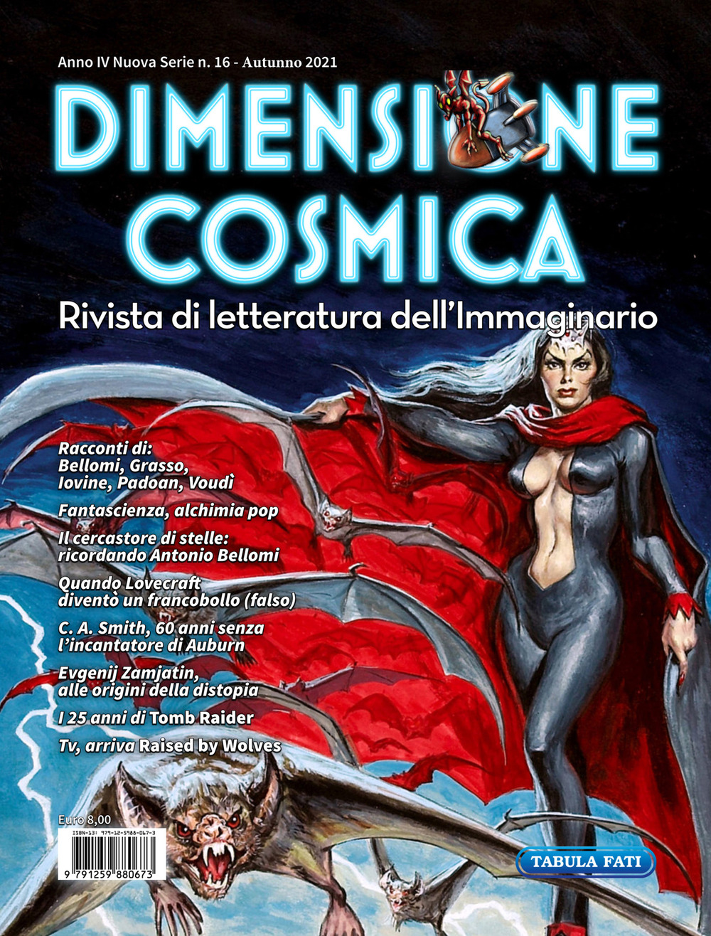 Dimensione cosmica. Rivista di letteratura dell'immaginario (2021). Vol. 16: Autunno