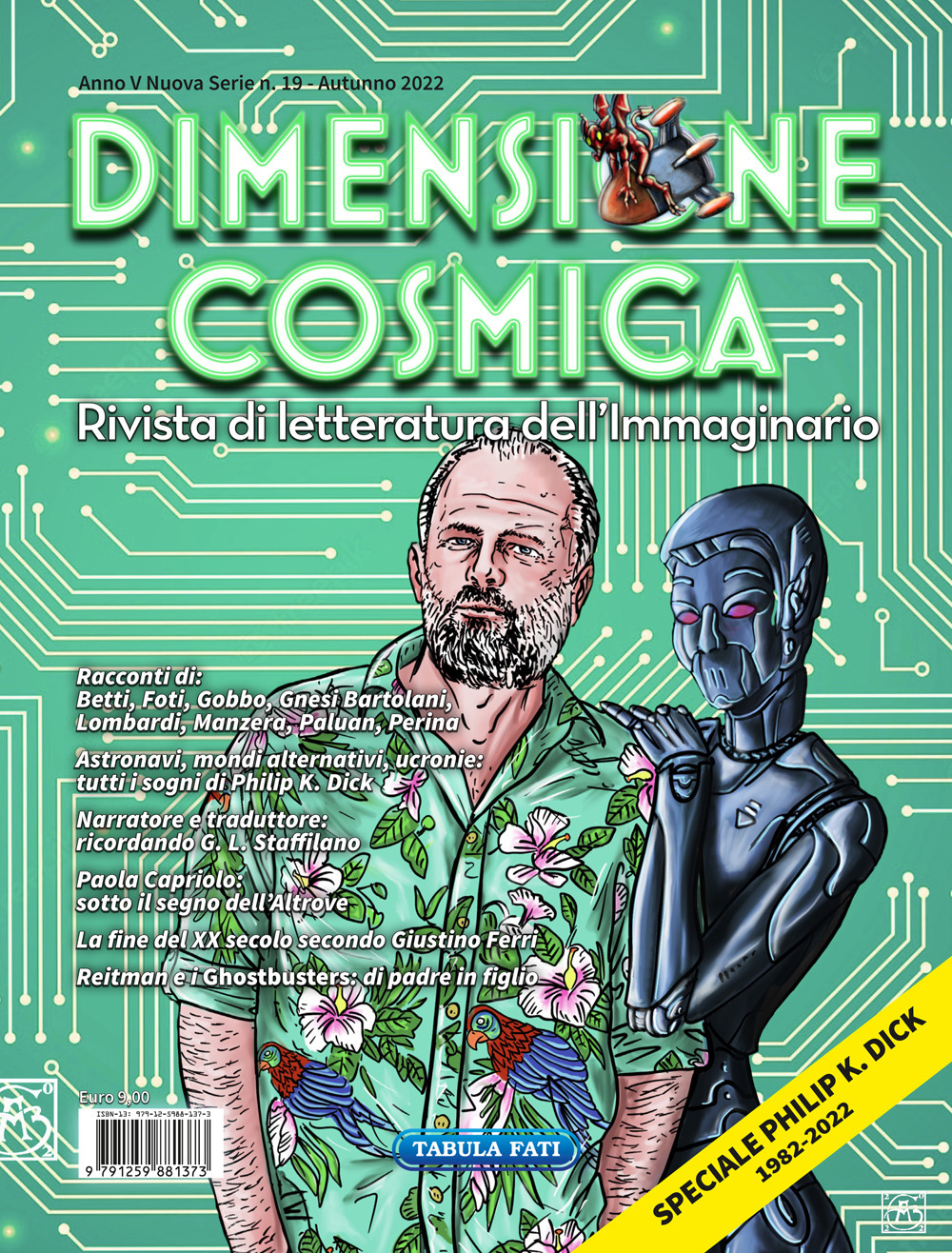 Dimensione cosmica. Rivista di letteratura dell'immaginario (2022). Vol. 19: Autunno
