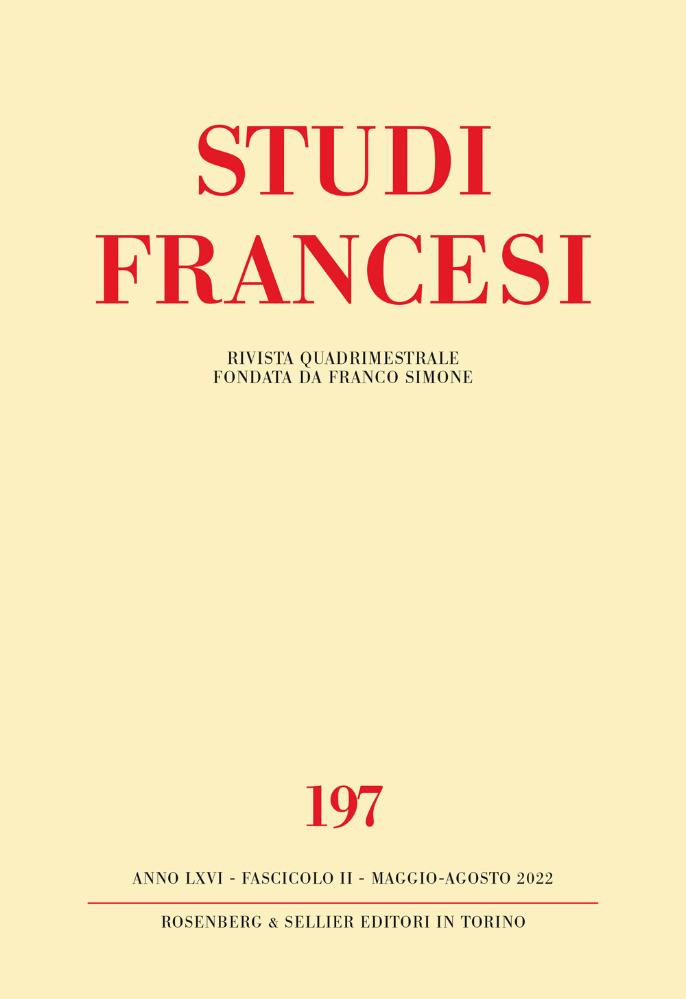 Studi francesi. Vol. 197: La loupe du lecteur. Proust et les enjeux de la lecture