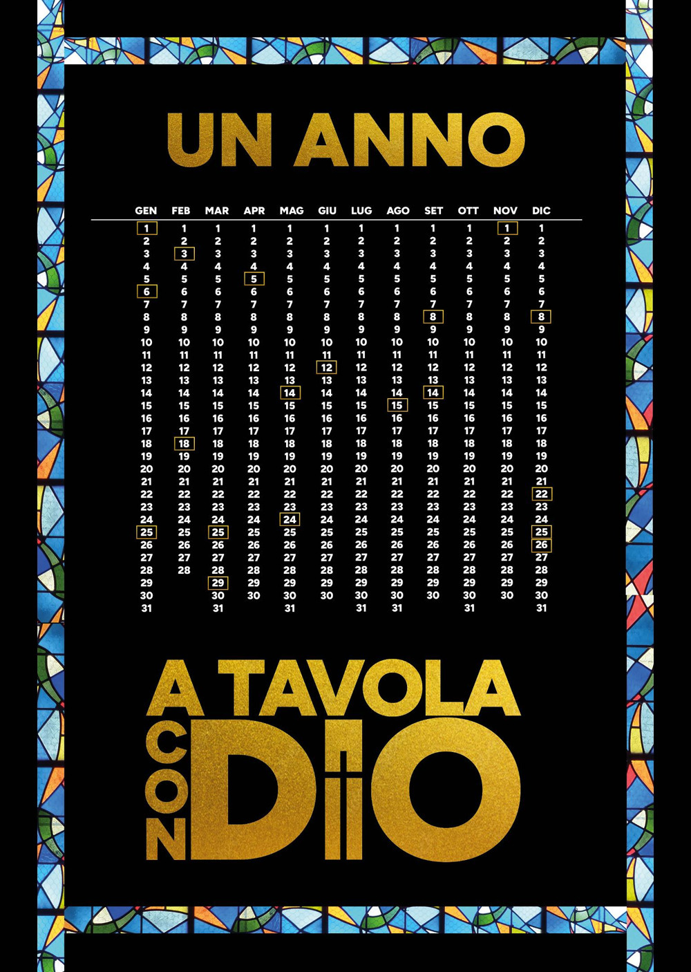Un anno a tavola con Dio