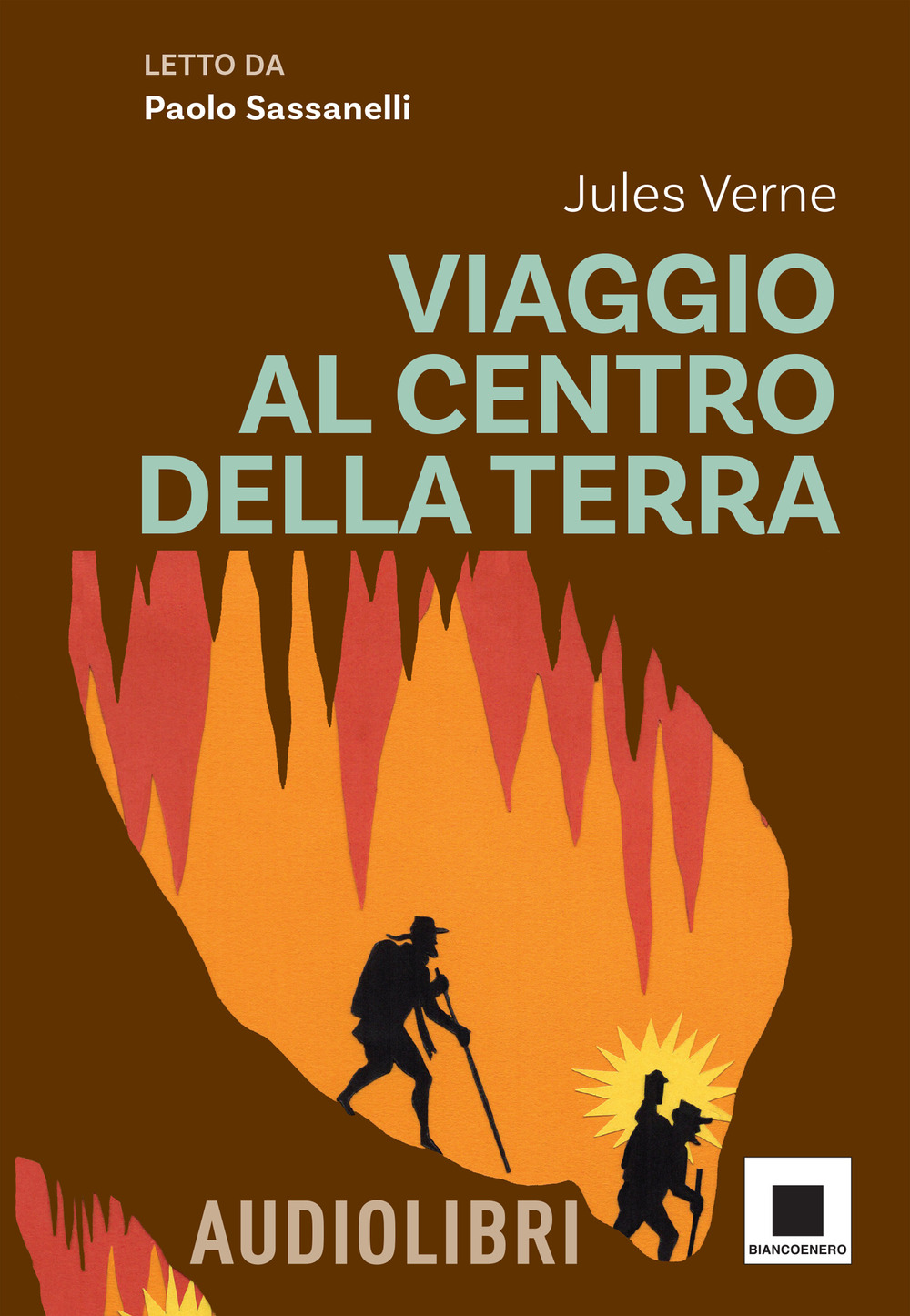 Viaggio al centro della terra letto da Paolo Sassanelli. Ediz. ad alta leggibilità. Con QR code per audiolibro