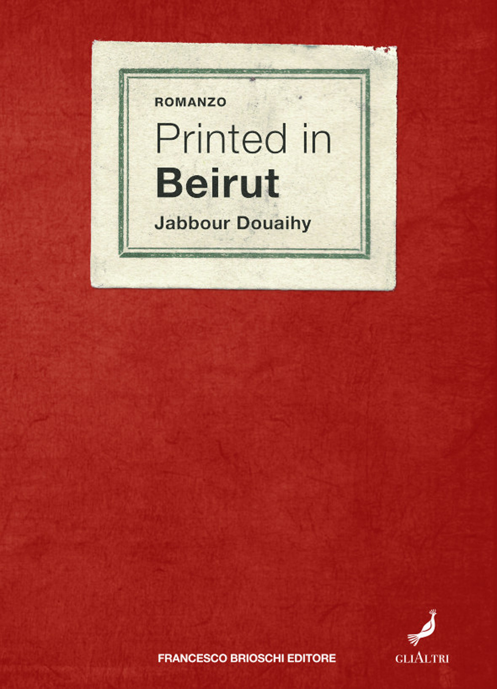 Printed in Beirut