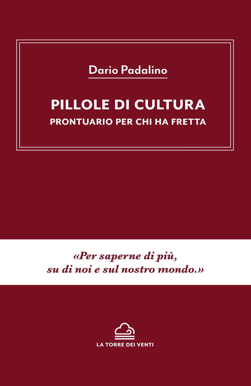 Pillole di cultura. Prontuario per chi ha fretta