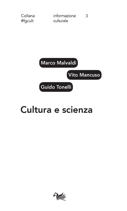 CULTURA E SCIENZA di MALVALDI - MANCUSO - TONELLI