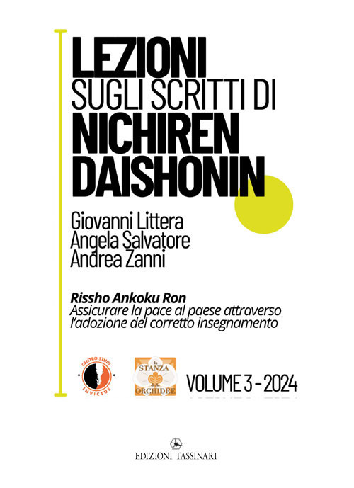 Lezioni sugli scritti di Nichiren Daishonin (2024). Vol. 3