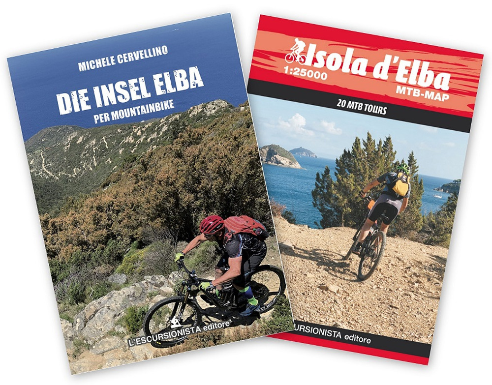 Die Insel Elba per mountainbike. Con carta 1:25000