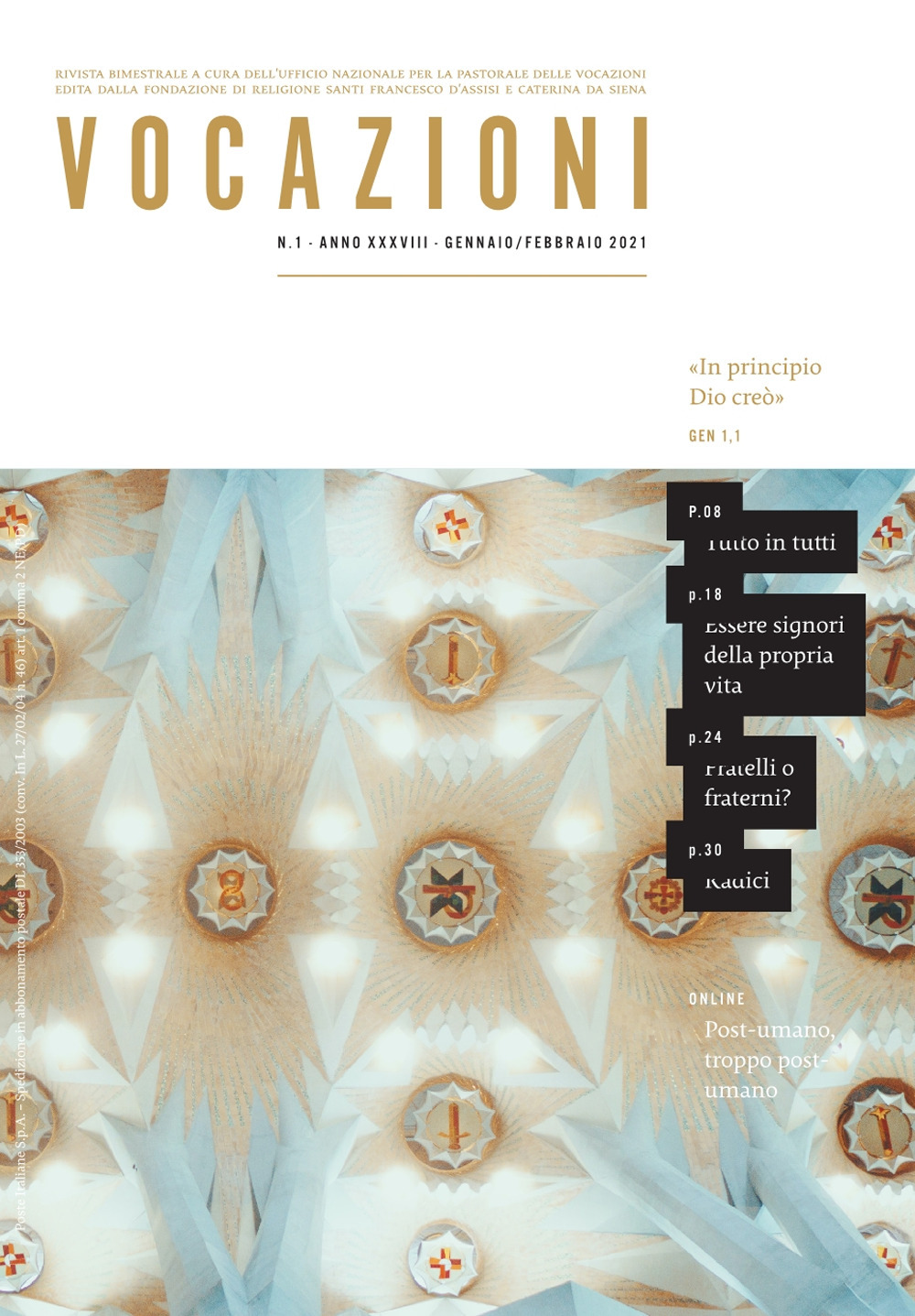 Vocazioni (2021). Vol. 1: In principio Dio creò