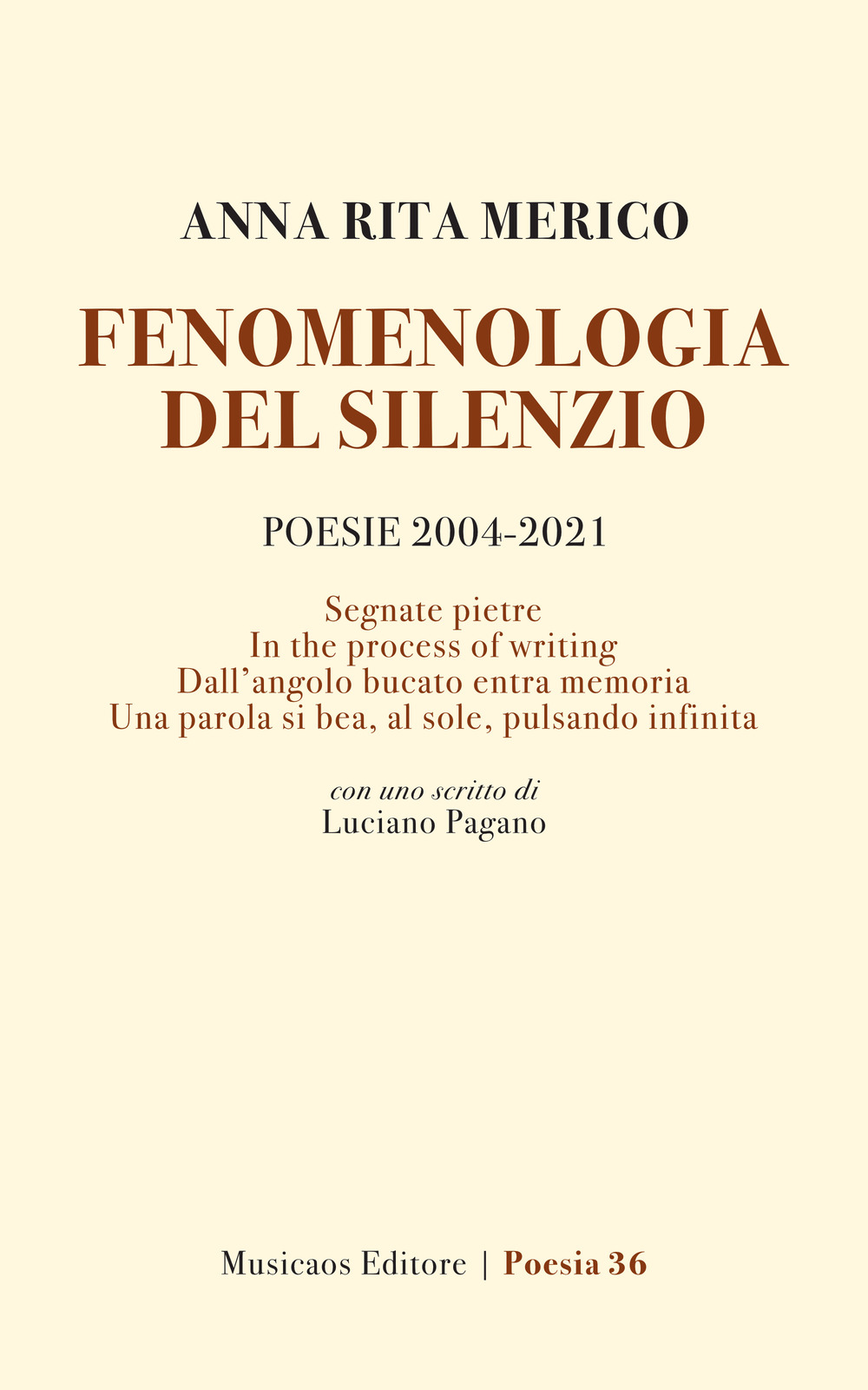 Fenomenologia del silenzio