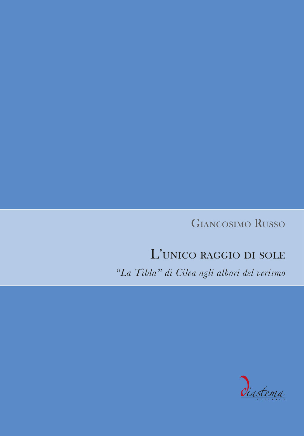 L'unico raggio di sole. «La Tilda» di Cilea agli albori del verismo